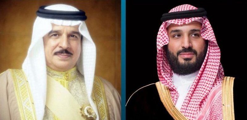 ولي العهد يبحث مع ملك البحرين مبادرتي " السعودية الخضراء" و " الشرق الأوسط الأخضر".