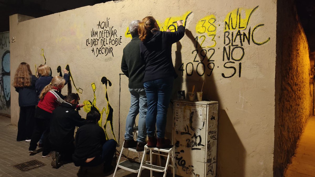 Contra el vandalisme dels de sempre
- Autoorganització
- Resposta col·lectiva
- Perseverança

A Sant Andreu no deixarem cap atac sense resposta
<a href="/omniumstandreu/">Òmnium Sant Andreu</a> <a href="/ANCstAnd/">🎗️ ANC Sant Andreu 🎗️</a> <a href="/JuntsxCatBCN/">JuntsxCat Barcelona</a> <a href="/ERC_SantAndreu/">ERC Sant Andreu</a> <a href="/CUPstap/">CUP Sant Andreu</a> <a href="/CDRstap/">CDR Sant Andreu✊🏿🎗️</a> <a href="/btvnoticies/">btv notícies</a>  <a href="/capapeus/">De Cap a Peus 🎗️</a> <a href="/diariandreuenc/">Andreuenc ara és @andreuenc_cat</a> <a href="/StAndreuExpres/">Exprés de St Andreu</a>