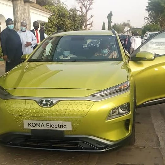 Gov <a href="/AWTambuwal/">Aminu W. Tambuwal</a> on Friday received the first electric car assembled in Nigeria by the Jelani-led National Automotive Design and Development Council (NADDC), Sokoto 55yrs indigene Jelani, an erstwhile America's General Motors proud designer of 2004 Pontiac G6 and 2010 Chevrolet.