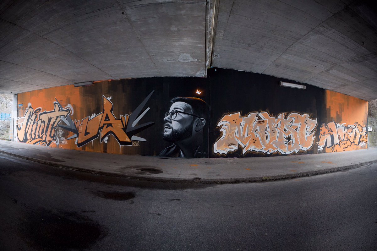 MILCHMAAMUSIC's tweet photo. Gestern wurde zur Feier meines neues Albums „-muat“ sowohl in Chur als auch in Zürich gemalt.
Herzlichen Dank allen Writern und Besuchern 🙏🧡
#muat #graffiti #writing #4ELEMENTS #hiphop #chur #rheinquartier #zürich #letten https://t.co/G475ShMmSJ