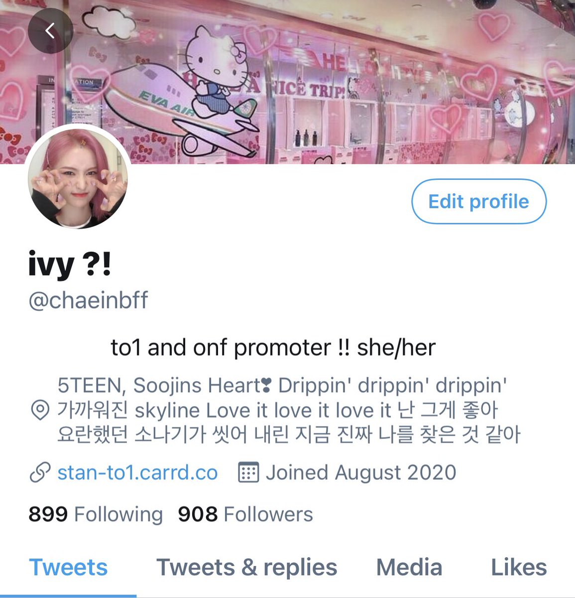 My layouts:
