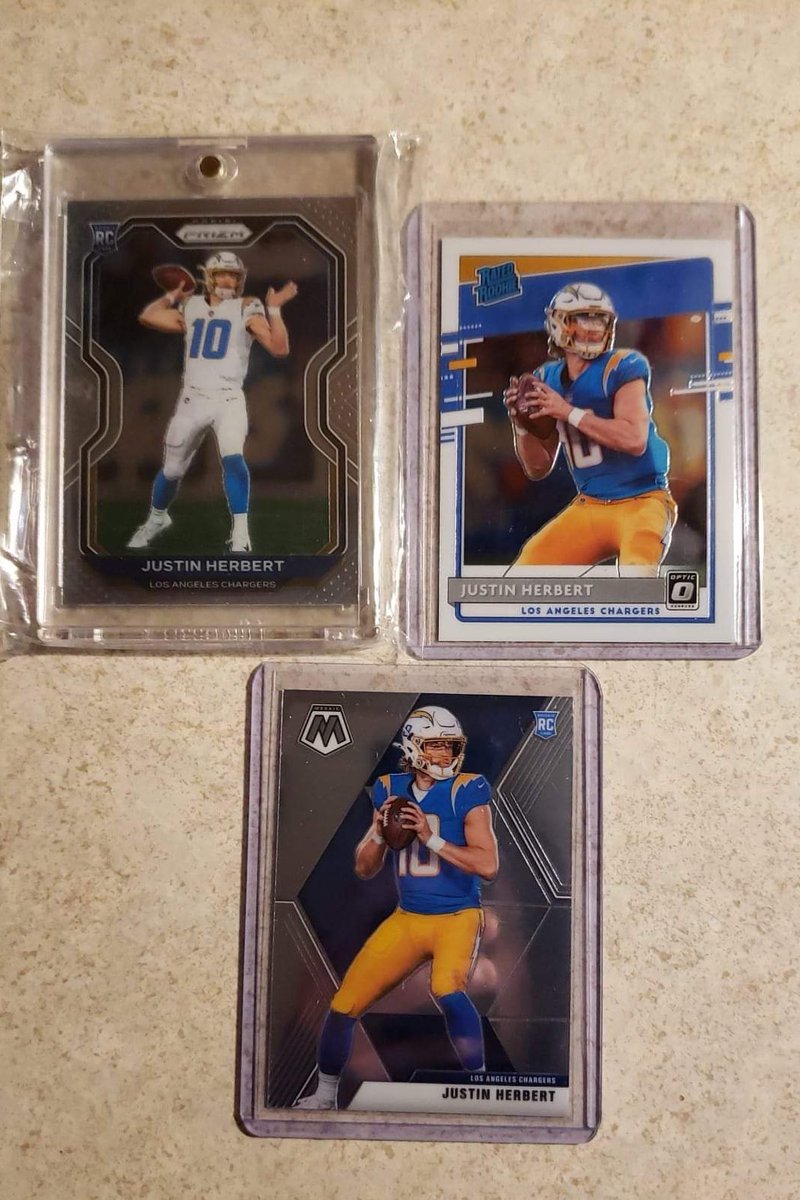 ChargersCards10's tweet photo. @mo_zaga @sports_sell @Hobby_Connect @24_7SportsCards I do have other Herbert for sale though https://t.co/SdHrQsg3NP