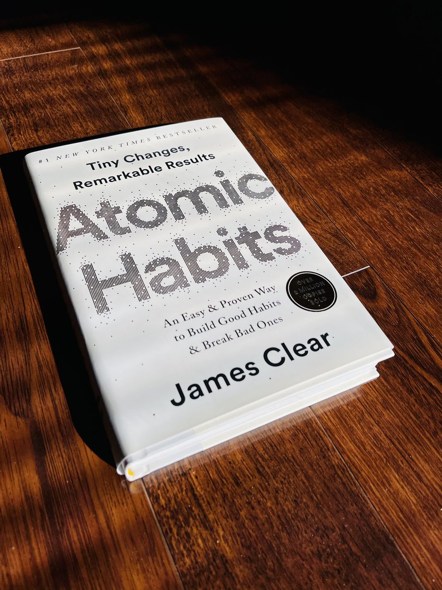 BrandonFluharty's tweet photo. Look forward to diving into this one today after several recommendations. What’s on your reading list these days? 📖 📚 #atomichabits #book #businessbooks #businessbook #bflg #befocusedlivegreat #thrivespace #saassales https://t.co/LfOfaHLips