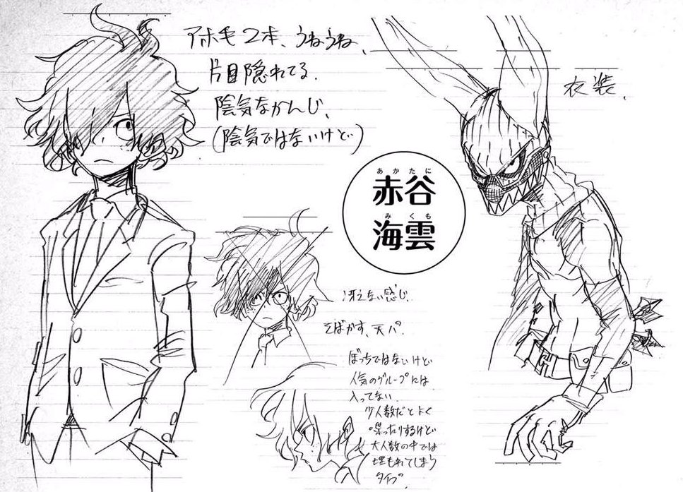 MY HERO SPOILERS - 
The way Deku is now kinda reminds me of his concept art design.

I really need to LEGITIMATELY read the chapters. 
