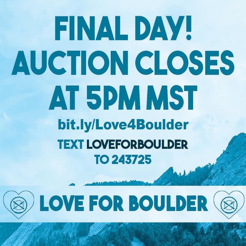 The String Cheese Incident (@sci_official) on Twitter photo Just hours left in the “Love For Boulder” auction, with proceeds going to the <a href="/COHealingFund/">Colorado Healing Fund</a>! You’ve already contributed $35K that will go to the victims of the Boulder Tragedy, let’s see if we can bring it to $50K!
Bid on signed SCI posters/vinyl —-> bit.my/Love4Boulder Just hours left in the “Love For Boulder” auction, with proceeds going to the <a href="/COHealingFund/">Colorado Healing Fund</a>! You’ve already contributed $35K that will go to the victims of the Boulder Tragedy, let’s see if we can bring it to $50K!
Bid on signed SCI posters/vinyl —-> bit.my/Love4Boulder