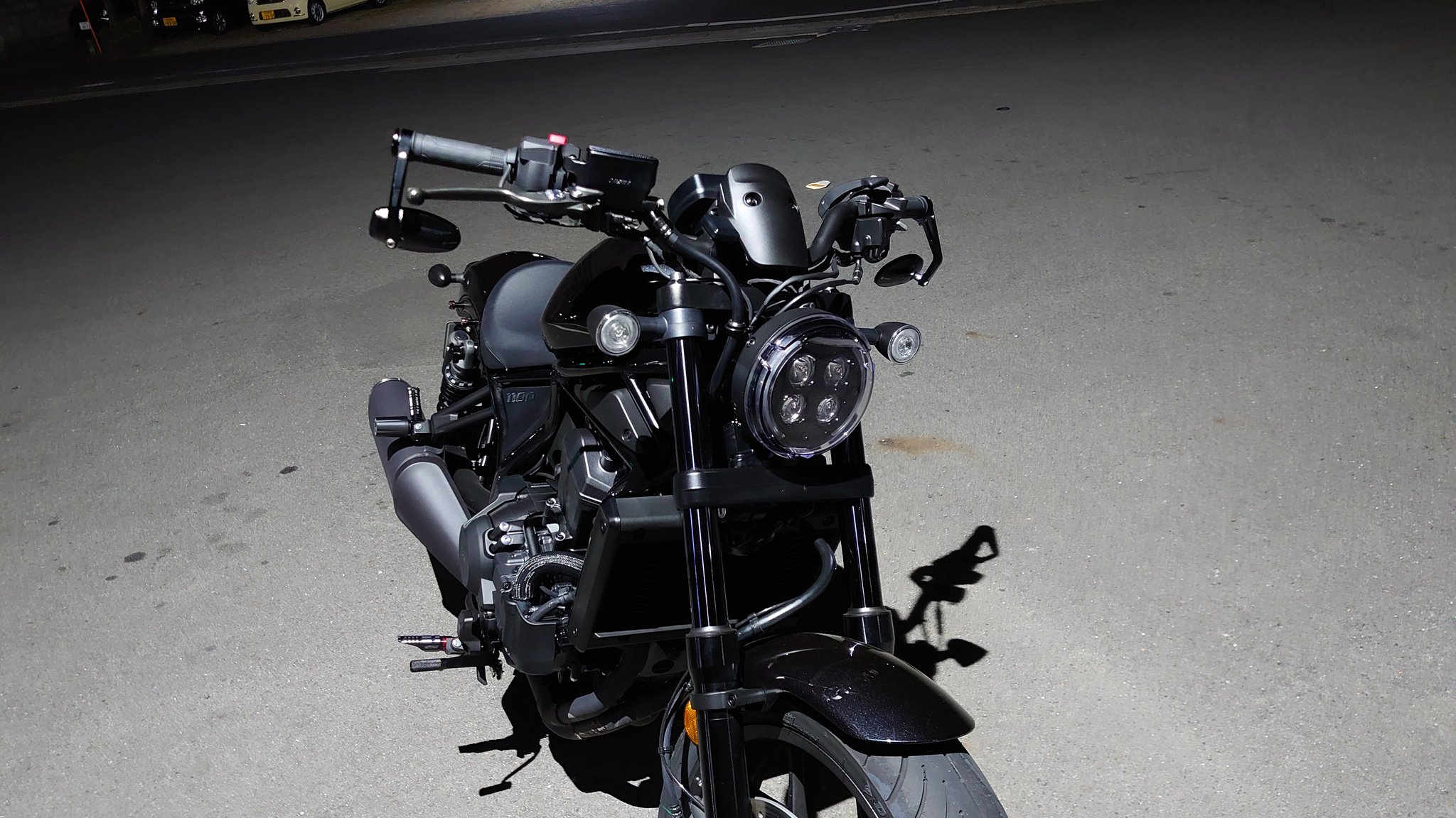 ホンダ純正 バーエンドミラー Rebel1100用 楽天市場】レブル1100 バーエンドミラー EXENTIAL SS ブラック E