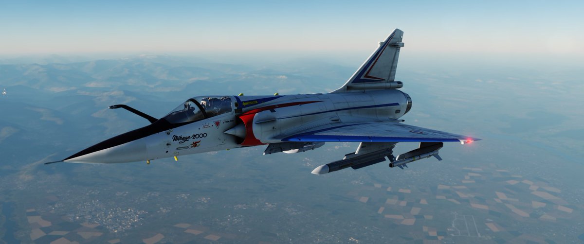 AdnLittle's tweet photo. Mirage2000 sunday

Oops I took the prototype ^^

#DCSWorld #Razbam #Dassault #militaryaircraft #GBU #Mirage2000C #M2000C https://t.co/04bC3N4VJO