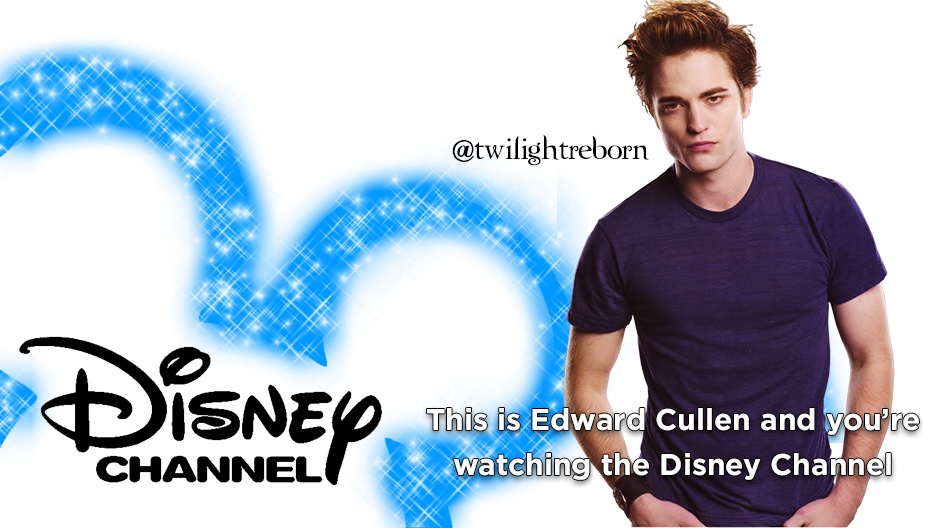 twilightreborn's tweet photo. the twilight saga as disney channel shows https://t.co/RPmP14P8oq