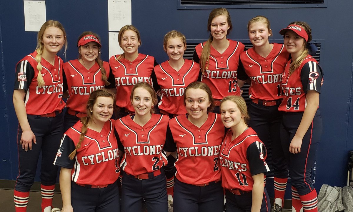 4-0 and Cyclones Indoor Classic Champs. Great weekend ladies, it’s not over. #keepgrinding Congrats to Kylee F for hitting a Grand Slam.