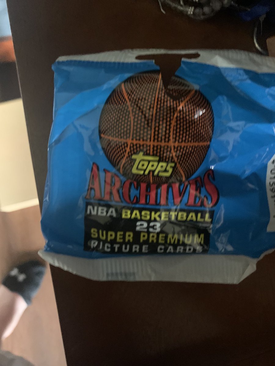 Jsmith23bballc1's tweet photo. Just scored two of these out of a pack I just bought. Good stuff!! #2MJ’SISBETTERTHAN1 https://t.co/PFoNtx6ZdL
