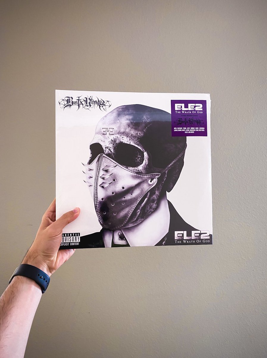 ATribeCalledHH's tweet image. Salute the legendary @BustaRhymes! Im excited to add #ELE2 to my collection