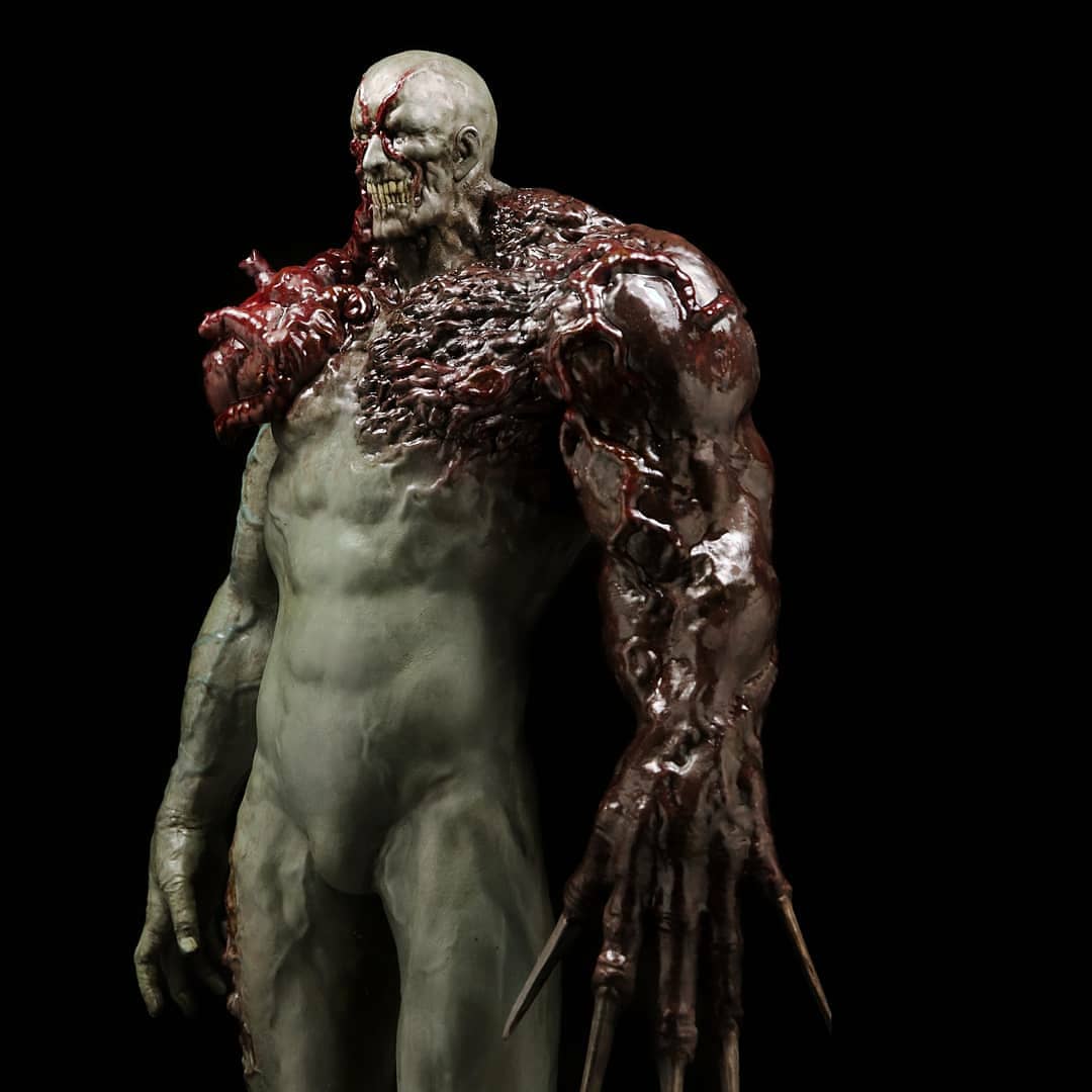 Resident Evil ; Tyrant T-002 redesign. Here's the final result