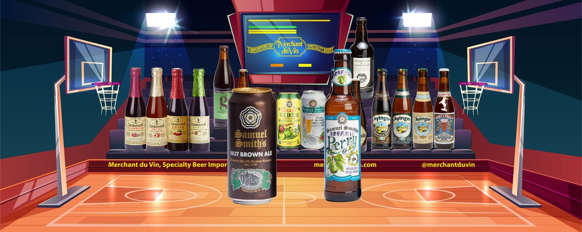 merchantduvin's tweet image. #MdvMadness Round 7!
Samuel Smith Nut Brown Ale vs. Samuel Smith Organic Perry #OrganicCider #PearCider
Retweet #MdVMadness with a pic of the beer &amp;amp; pear cider the number 7 so we can open voting! 🍻