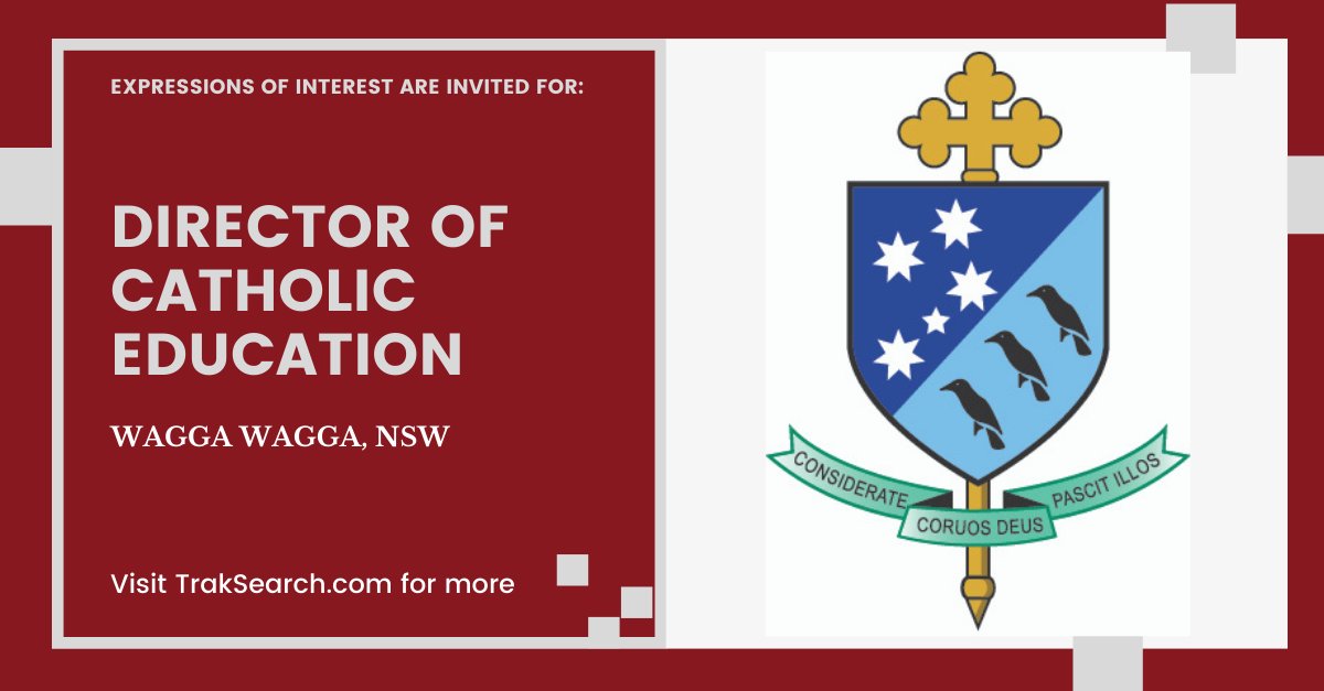 Seeking Director of Catholic Education- Diocese of Wagga Wagga, NSW
ow.ly/KXoU50E7JjR