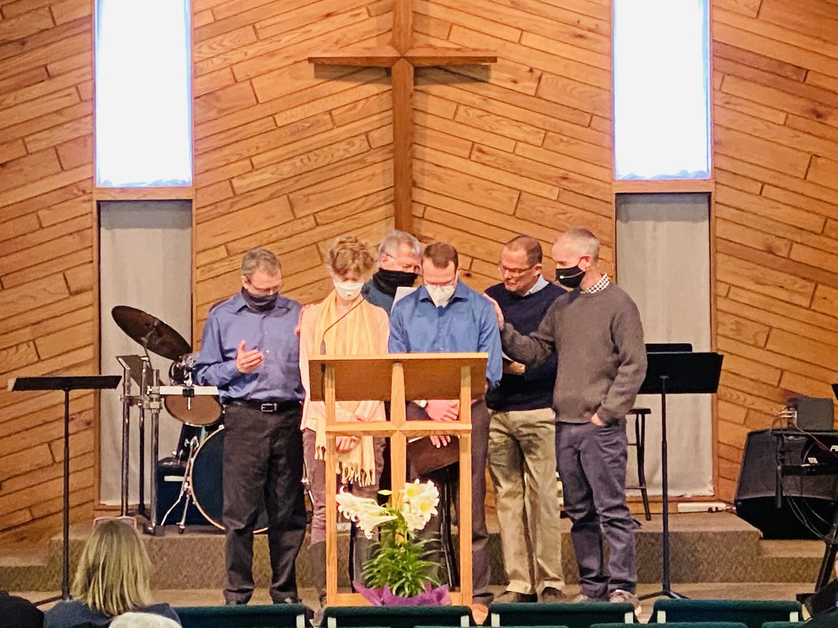 chuckdnewkirk's tweet image. Andy Clare installed today as pastor of Northfield Evangelical Free Church.