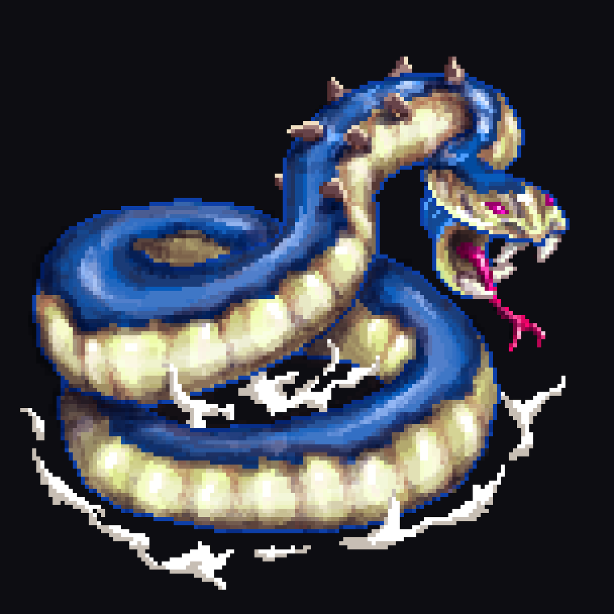 CryptoniaOf's tweet photo. Legends Of Cryptonia 
Creature 01 - Node Destroyer 🐍

Is available on auction on @opensea 🔥
Minimum bid 0.2 ETH

https://t.co/Kff0QbgnXq

Auction end ⌛️
Mon, Mar 29, 2021 11:00 PM (Paris Time)

Buyer of this #NFT will receive all the [Poisoned] characters https://t.co/v3BdzbHRgE