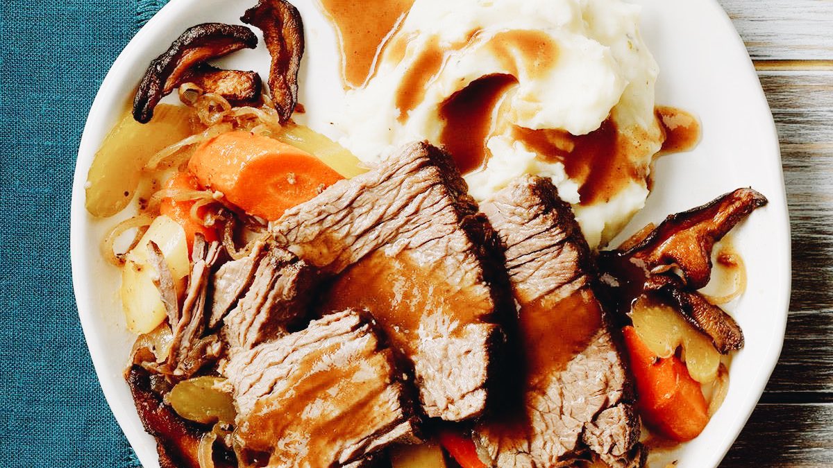 Pot roast for the win tonight 💯🤩 #cafeonthehill