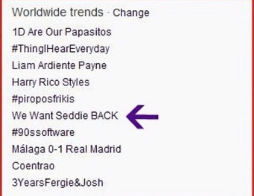 SeddieFactsOnly's tweet photo. seddie fact #6: seddie has trended on a worldwide scale numerous times! ❤️
{ @iCarly #Seddie @MirandaCosgrove @NathanKress @SCHOUTOUT } https://t.co/Uk13ivUTqF