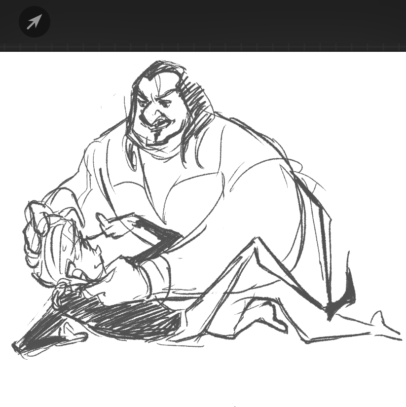 Neuralen's tweet photo. one of the most peculiar commission requests i've ever received from a very big-brained individual. I love it so much, but also I can't stop laughing (yes it's the bad dudes from pocahontas) https://t.co/b3RvBkAdMl