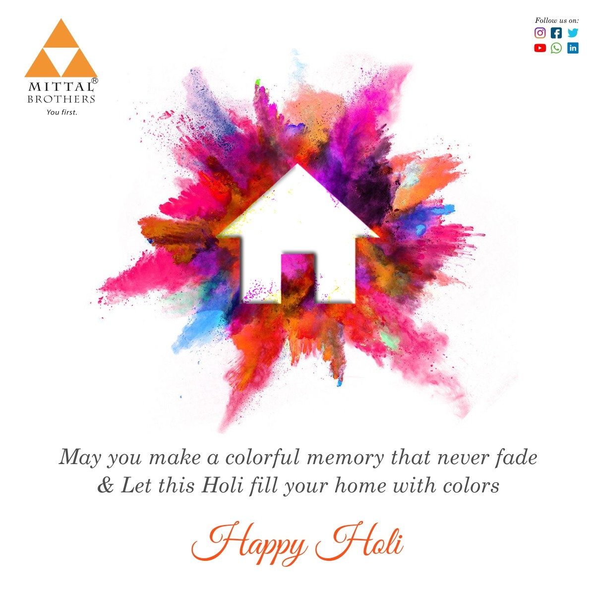 highmont101's tweet photo. #happyholi2021 #holi2021 #festival #Colours #festivalofcolours #indianfestival  #festivevibes #holihai #homesweethome  #holicelebration #staysafe #stayhealthy https://t.co/rAibEwtjME