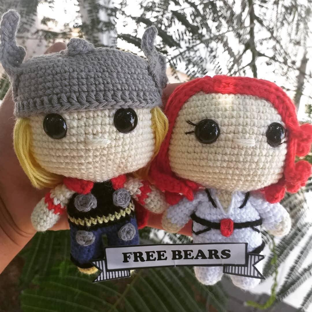 freebears2020's tweet photo. Thor⚡y Black Widow 🕷Square Heads, vamos aumentando la colección de personajes  💪💪💪

Si quieres personalizar alguno, escríbenos al DM 😁😁por Instagram @freebears2020 https://t.co/bmrUuJfrNZ