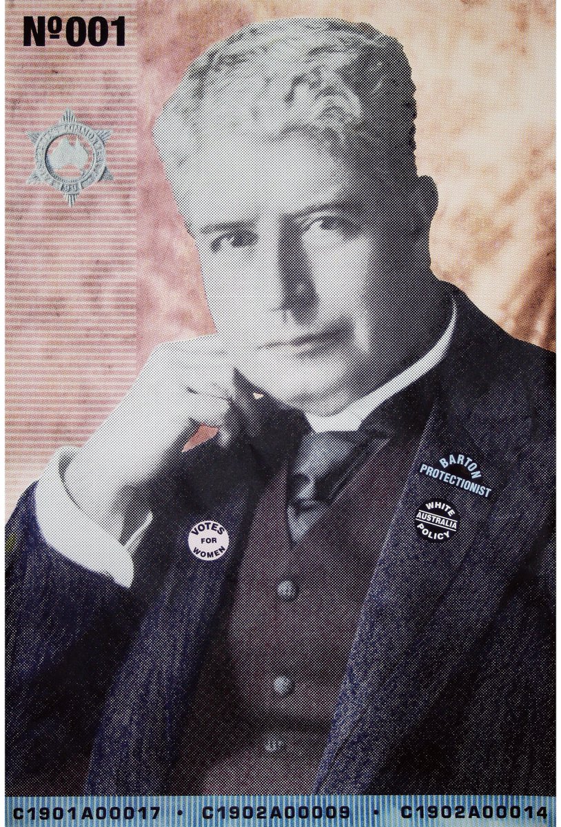ANUausi's tweet photo. OTD 1901: Edmund Barton was elected the first PM of Australia.
The #FirstEight Project, an AuSI collab with @ParlLibrary @nma @naagovau & @VicParliament Library, takes a look at our first eight PMs.
Amazing artwork by Alison Alder @ANUartdesign @ANUcass🙌
https://t.co/COblHC7lk7 https://t.co/3bdAOHRAHa