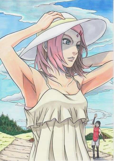 SAY HAPPY BIRTHDAY TO THE BEST GIRL SAKURA HARUNO/UCHIHA RN ! 