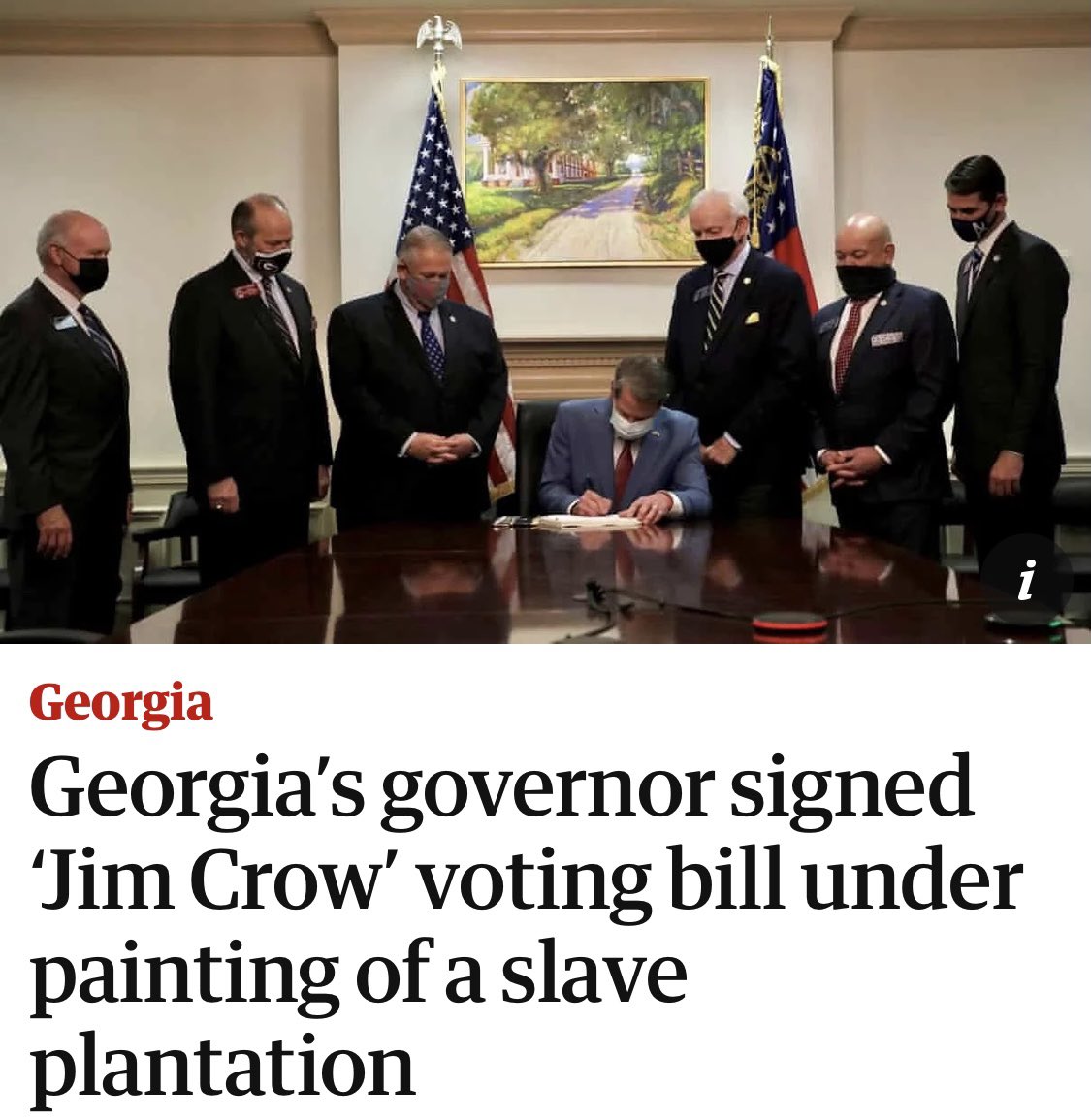 JeanBeanMosher's tweet photo. #GA #ELECTION "INTEGRITY" ACT 🙄
more ID requirements to #vote  absentee

makes it a crime for volunteers to hand out water/food w/in 150" of polls, where lines stretch for hours 

places drop boxes inside voting sites only accessible during early voting hours
#votersupression https://t.co/4cjOT1mr5D
