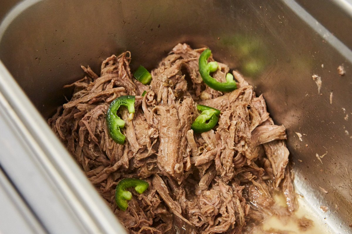 CrockSpot's tweet photo. “Up close and personal with jalapeño beef” #crockspot #denverfoodscene #SundayMotivation https://t.co/1o45PqaFzc