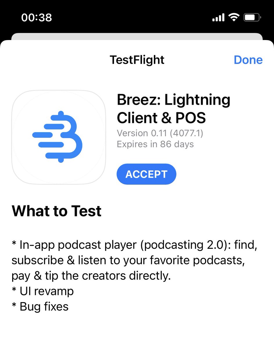 Ok, I’ll wait a few minutes. I thought the issue might be that  @Breez_Tech only exists as an alpha ”podcasting app” (?) on iOS, but the problem might aswell be on  @acinq_co’s side (it was a long time since I set up that channels). Retrying soon.  https://twitter.com/ryanthegentry/status/1376302746215796739