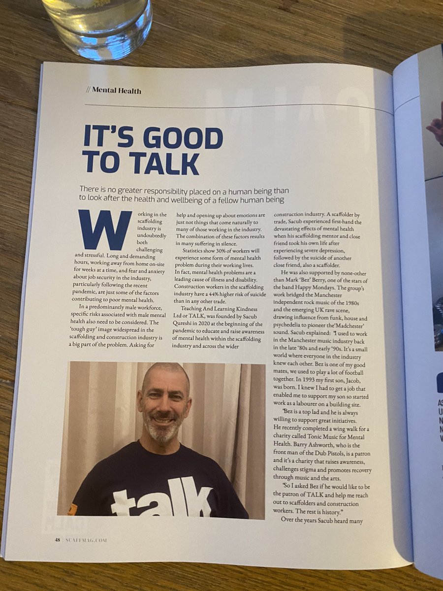 mhfa_talk's tweet photo. Thanks @ScaffMagDan for your fantastic support 👏🏽👏🏽👏🏽👏🏽👏🏽 https://t.co/tgJSTvlDNc