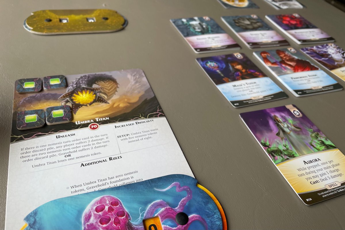 chandlerb22's tweet photo. Another winner!

Aeon’s End: War Eternal from @IBCGames is #ColorblindFriendly out of the box. 

I had a great time learning it - Thx, @TryRollingSolo ! https://t.co/testgQumWf