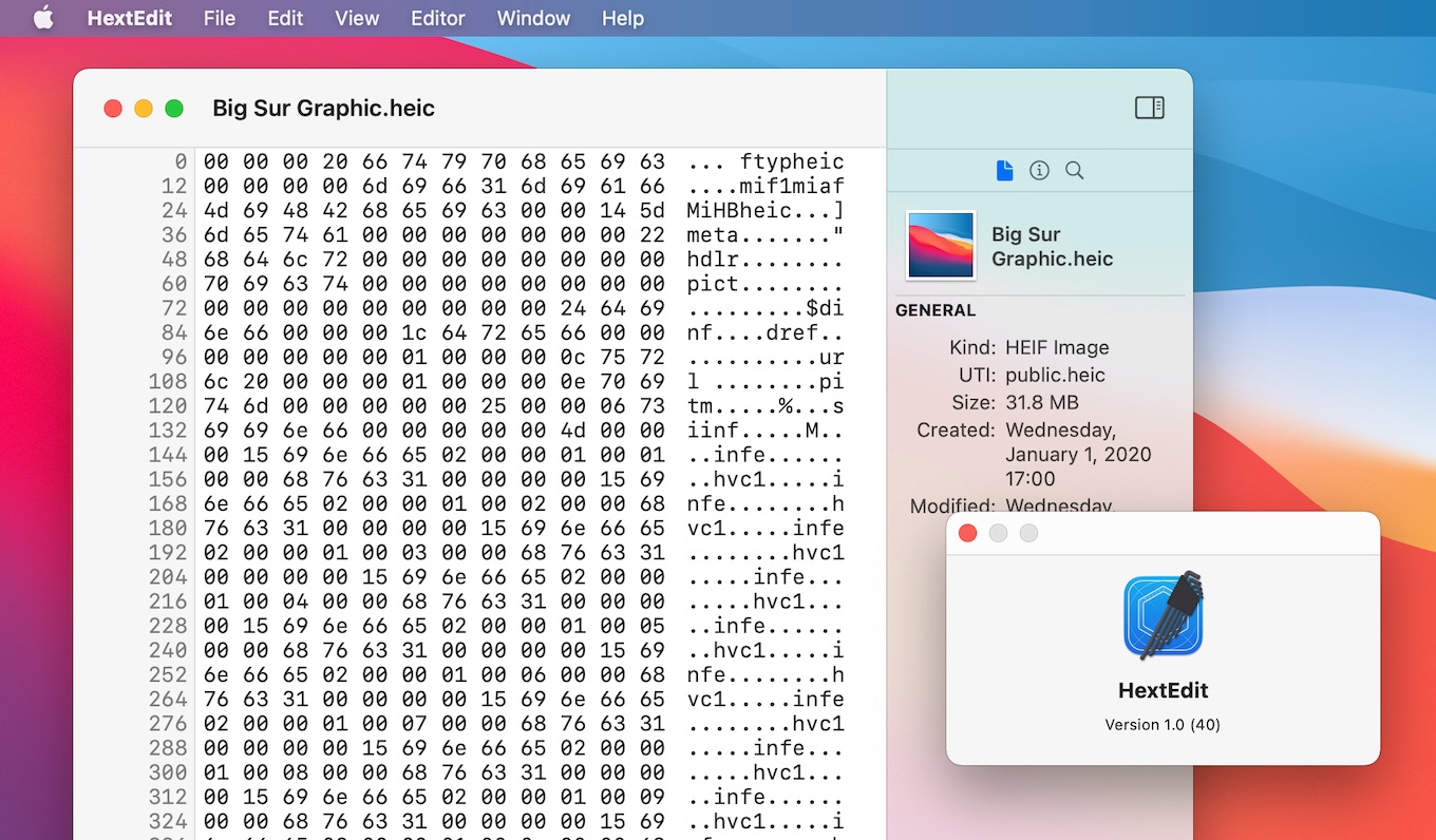 Appleちゃんねる Apple Siliconとmacos 11 Big Surに最適化され インスペクターやインクリメンタルサーチ機能などを搭載したmac用バイナリエディタ Hextedit がリリース T Co Cborrk8xek T Co Tplfozlqlf Twitter