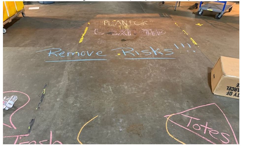 Gaithersburg Preload Guard Gate/ Safety Awareness Activity this morning. Let' Go!! Chalk talk. @joesavageups @AnneGooding2 @MatthewWGilbert @BarbaraRucker5 @Astridreyesups @MbaRayo