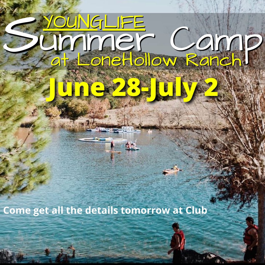 midcountyyl's tweet photo. We’re back at it tomorrow night!
⠀
Young Life Club
8:02pm
1406 Port Neches ave
⠀
#younglife #nederlandbulldogs #tonightyestonight
#pngindians #midcountymadness https://t.co/LHos5Ge7R3