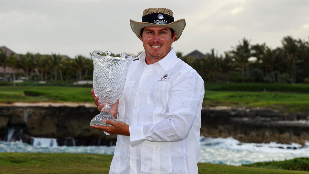 PGATOUR's tweet photo. A man of many hats, including champion. 🤠🏆 https://t.co/9uRvLaO7AS