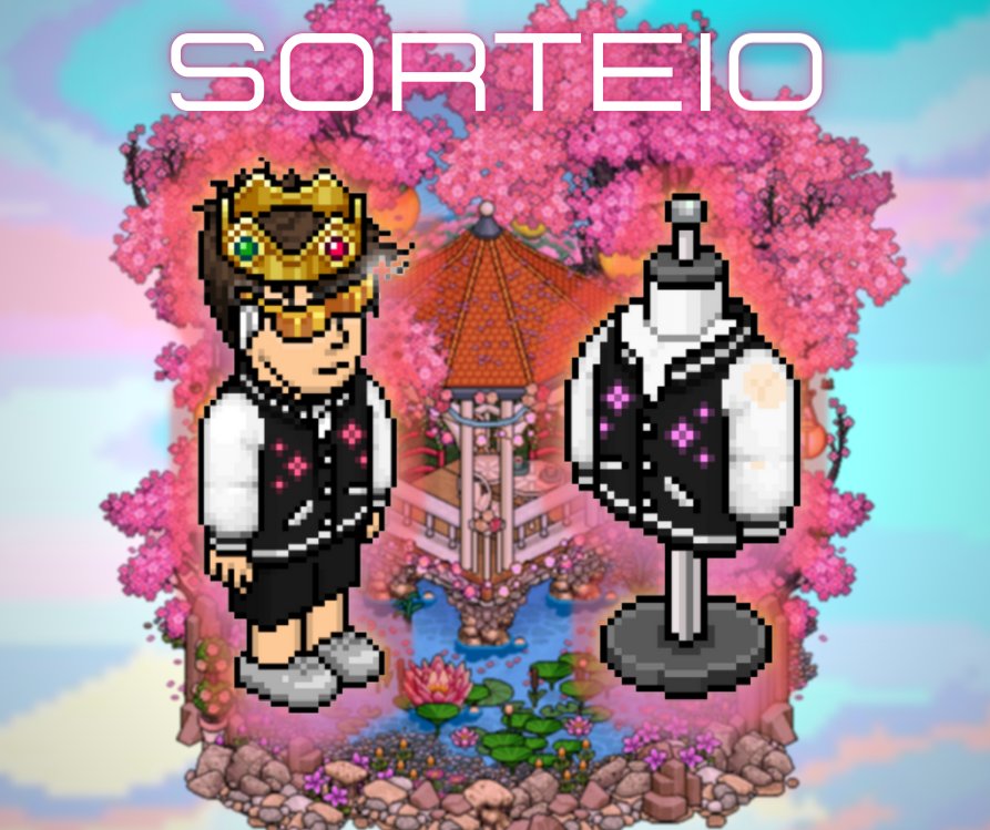 🌟 SORTEIO JAQUETA SAKURA 🌟

REQUISITOS:

🆗Seguir: <a href="/JdmVenus/">🌟 JDM VÊNUS 🌟</a> 
🔄RT+FAV
🙍Marcar três amigos nos comentários!

📆RESULTADO: 20/04

Sorteio em parceria: @GrupoDucks <a href="/daladHB/">dalad</a> @557Eliandro <a href="/mayraariell/">Mayra</a> 

Modelo: @PalhoHB