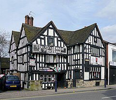 JennyNicholls8's tweet photo. #HiddenHumanities competition ideas. The Greyhound and Punchbowl Pub in Bilston is the oldest pub in the area dating back to the 15th century! @OSWBAcademy https://t.co/6nGTQkJ28E