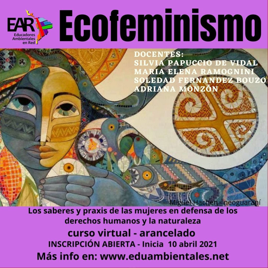 EAenred's tweet photo. Inicia en Abril!!
 #EducacionAmbiental #ClimateAction #Feminismo #Ecologie #ecofeminisme #MareaVerde https://t.co/6bCLchfbk4