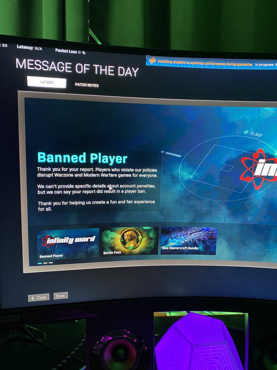 rowdy909's tweet photo. Imagine getting on a new account and they put this message @activision this is why no one takes your anti cheat efforts seriously. Ban innocent players and allow billy never miss the head to wreck havoc. I will never spend a dime on your games until you fix this... https://t.co/MnKzFNmNZC