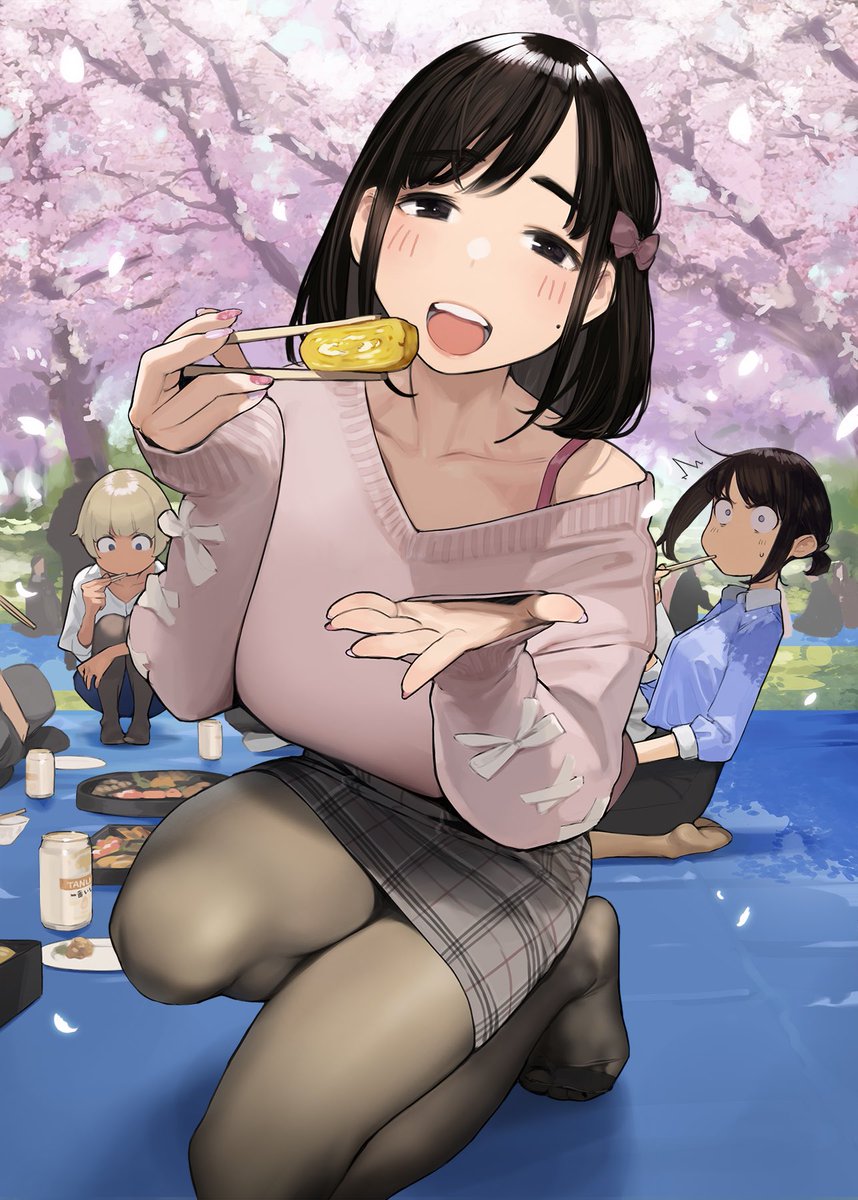 比村奇石先生のヤンマガ版 月曜日のたわわ 単行本1巻 明日発売ですって みるタイツ のよむ先生がコラボイラストで応援 Togetter 比村奇石先生のヤンマガ版 月曜日のたわわ 単行本1巻 明日発売ですって みるタイツ のよむ先生がコラボイラストで応援 Togetter