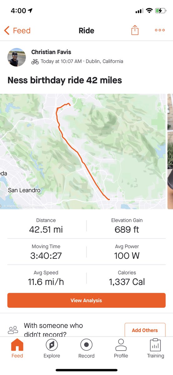 runfavisrun's tweet photo. Proud of @__n3sss for hitting a PR of 42 miles 🤩 #ironhorsetrail https://t.co/UxwsNHgIUR