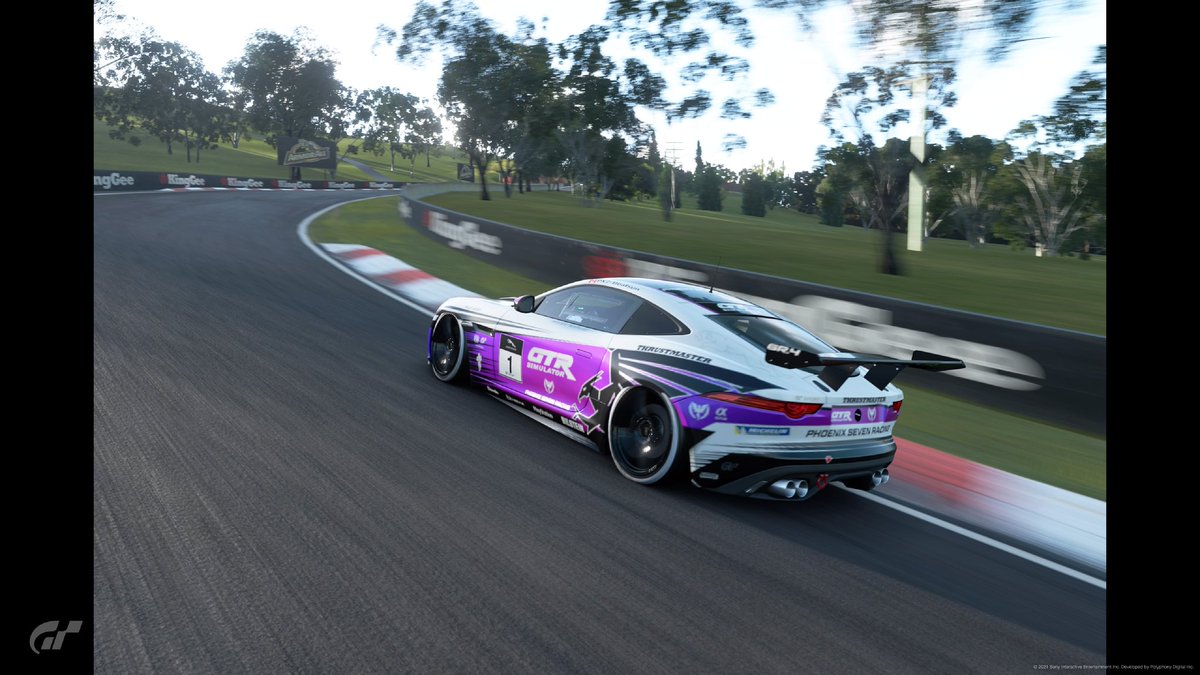 phoenix7racing's tweet photo. Peak performance for @PX7Rodrigo at Bathurst last night, taking home the win! @Deafsun13 and PX7-Windfire finished P2 in their slots as well. Continue the climb ๐ป๐งโโ๏ธ #GranTurismoSport #FIAGTC #GTRSimulator
Team Liveries by @Azabear1 and @MarkusVLX ๐ฅ https://t.co/iloODBfeaj