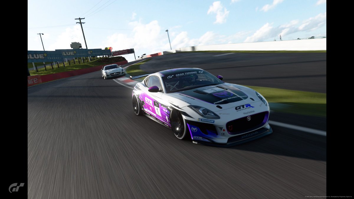 phoenix7racing's tweet photo. Peak performance for @PX7Rodrigo at Bathurst last night, taking home the win! @Deafsun13 and PX7-Windfire finished P2 in their slots as well. Continue the climb ๐ป๐งโโ๏ธ #GranTurismoSport #FIAGTC #GTRSimulator
Team Liveries by @Azabear1 and @MarkusVLX ๐ฅ https://t.co/iloODBfeaj