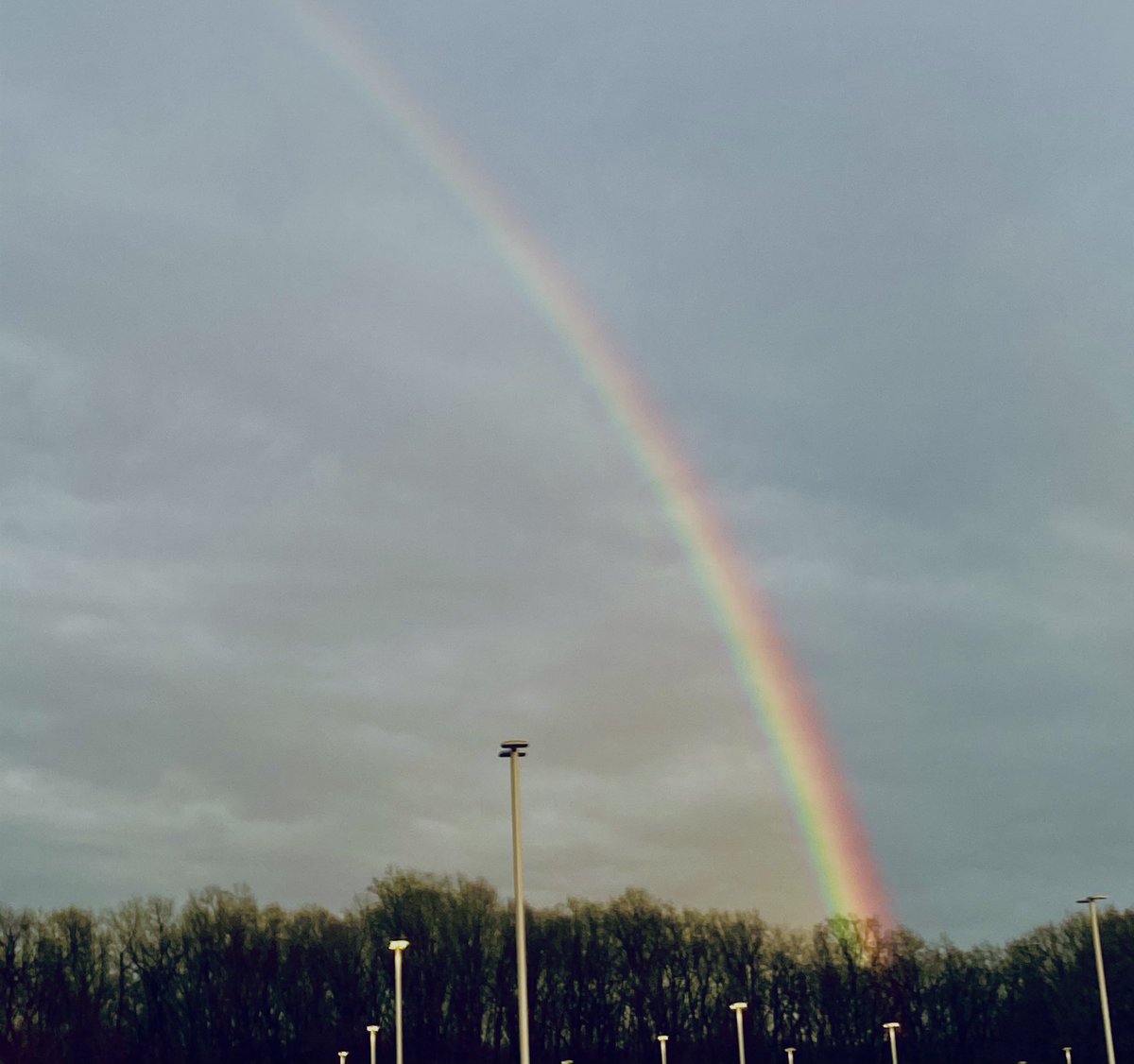 Don’t you just love stopping to admire a rainbow?
