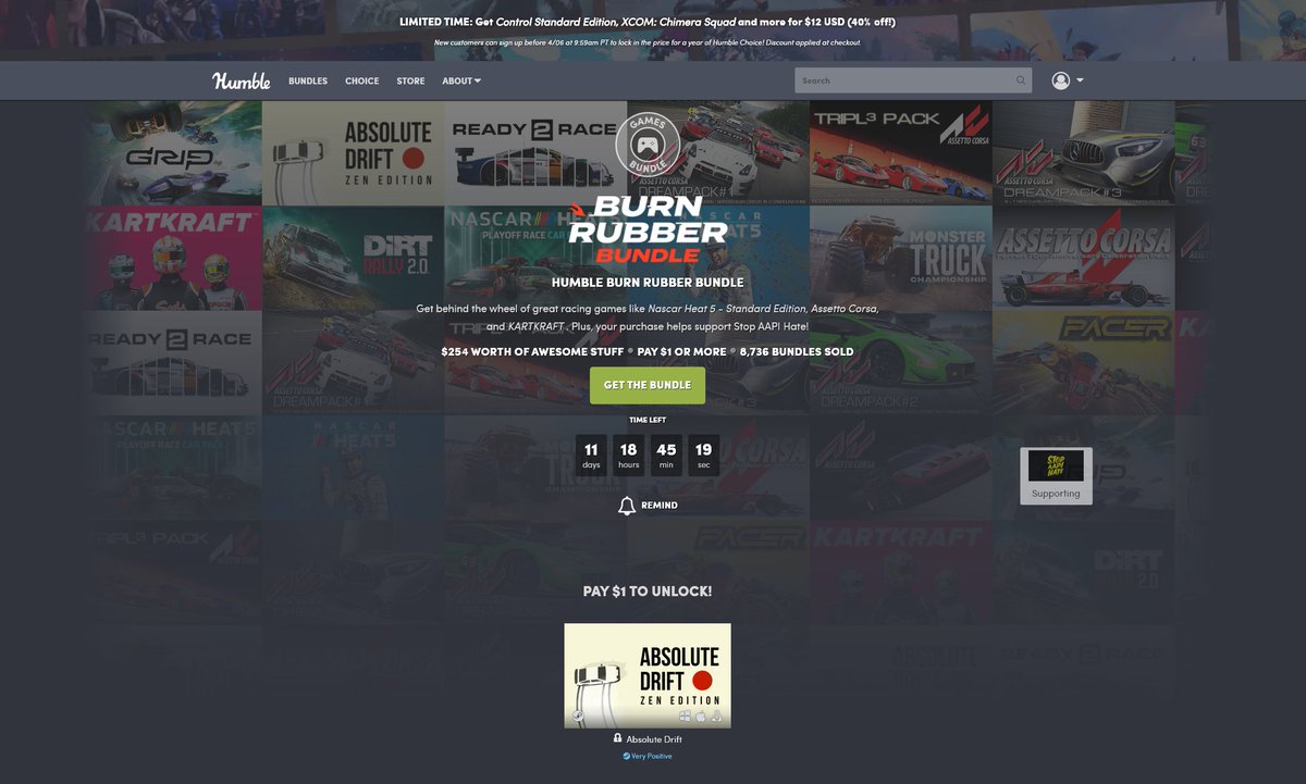 AbsoluteDrift's tweet photo. Guess what's in the current Humble Bundle?

https://t.co/4tOcOA657x https://t.co/Dg79rg2h6v