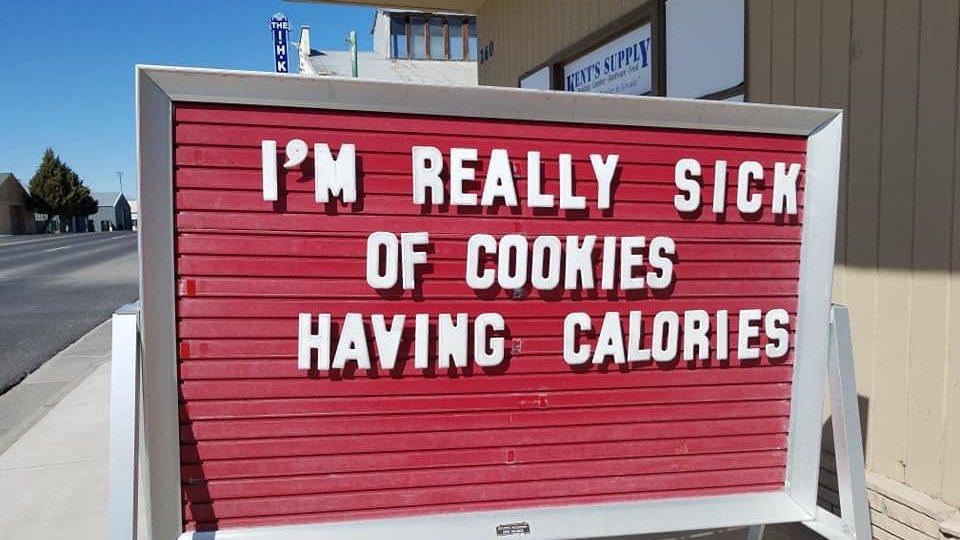 I’m telling you. All the knowledge is on the hardware store sign.