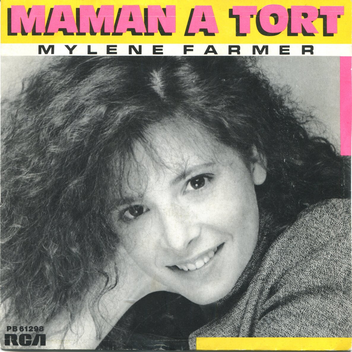 innxmxrxmxnto's tweet photo. happy 37th anniversary to Maman a tort, Mylène Farmer’s first single. 37 years later, she is the most iconic french singer of all time, always beating new records, forever at the top. https://t.co/zQilm9t3fo
