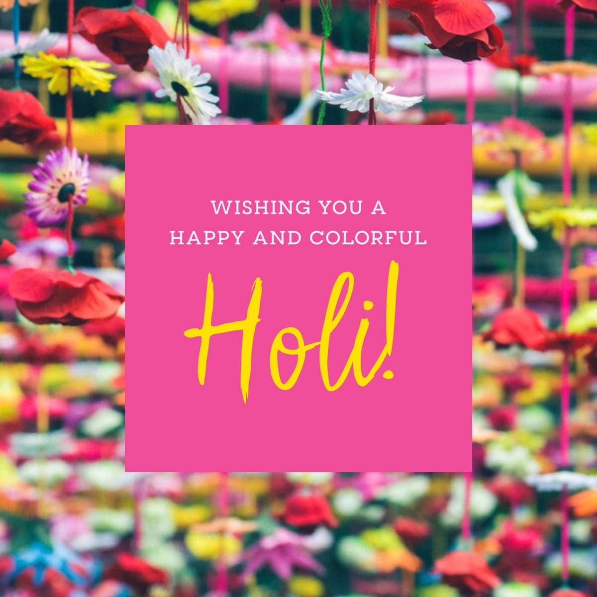 Phi Mu wishes our sisters a happy and colorful Holi!

Holi celebrations date back to the 4th century and mark the beginning of spring after a long winter. To learn more about Holi, visit time.com/5799354/what-i…