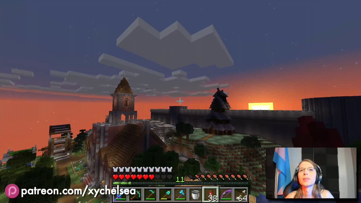 Chelsea E Manning Playing Some Post Scarcity Minecraft Livcraft Tonight Y All Let S Gooooooo